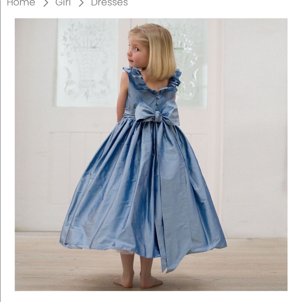 COPY - Nicki MacFarlane Dupioni Silk occasion dress